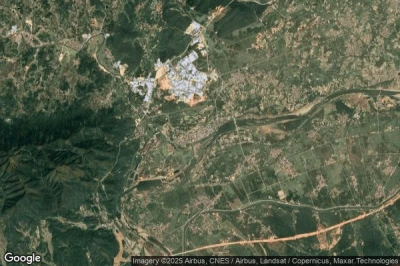 Vue aérienne de Zhangdu