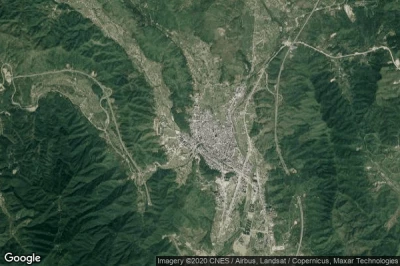 Vue aérienne de Yuanshan