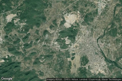 Vue aérienne de Xingan