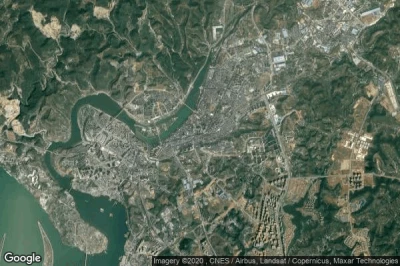Vue aérienne de Xiaoxita