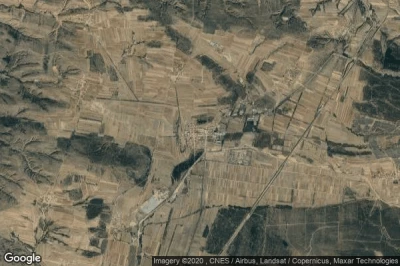 Vue aérienne de Xiaojingzhuang