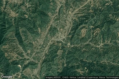 Vue aérienne de Wantian