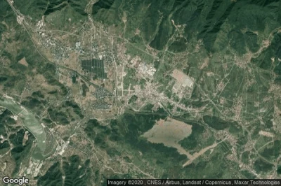 Vue aérienne de Tantou