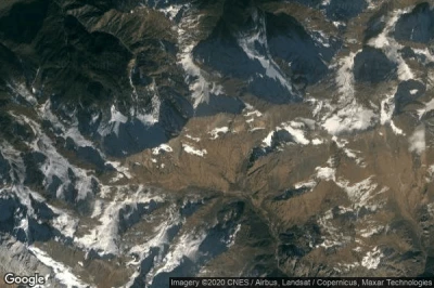 Vue aérienne de Sichuan Sheng
