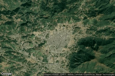 Vue aérienne de Shuangcheng