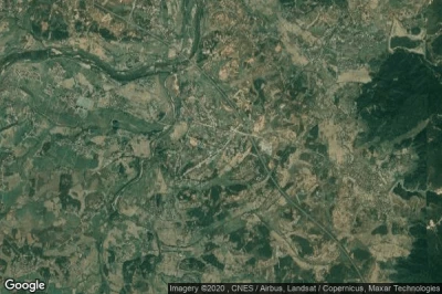 Vue aérienne de Shibi