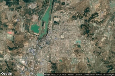 Vue aérienne de Pingyin