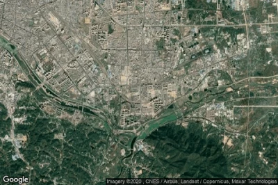 Vue aérienne de Pingqiao