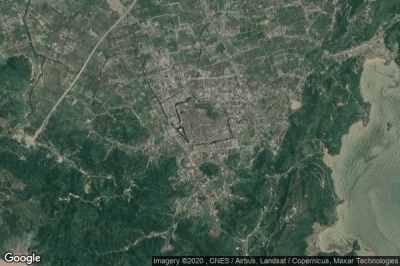 Vue aérienne de Jinxiangzhen