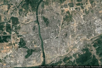 Vue aérienne de Jingdezhen