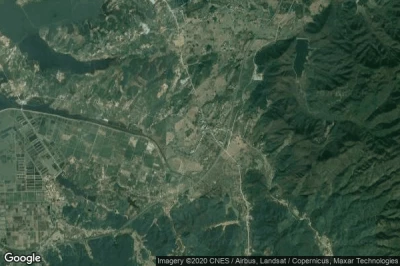 Vue aérienne de Huangling