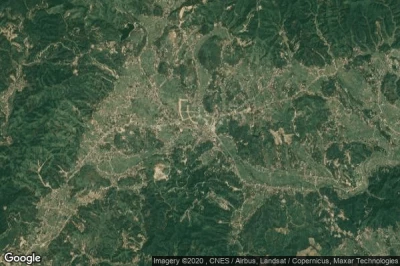 Vue aérienne de Huangmao