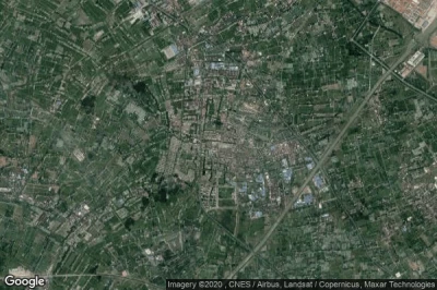 Vue aérienne de Huangjing