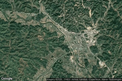 Vue aérienne de Huacheng