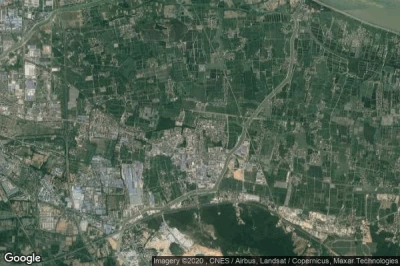 Vue aérienne de Hongqiao