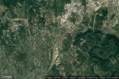 Vue aérienne de Honglan