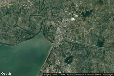 Vue aérienne de Gucheng