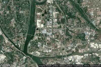 Vue aérienne de Guangdong Sheng
