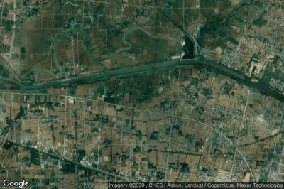 Vue aérienne de Fuyang Shi