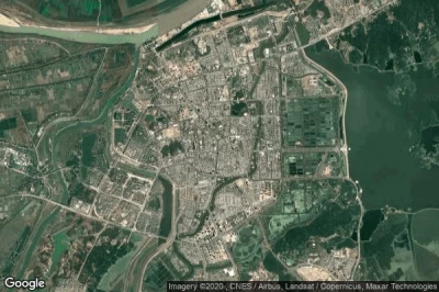 Vue aérienne de Chizhou