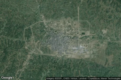 Vue aérienne de Langchi