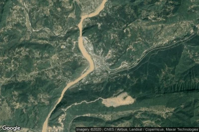 Vue aérienne de Chaotian