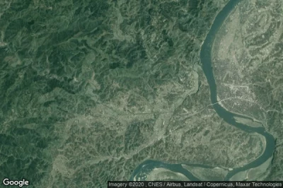 Vue aérienne de Anjiang