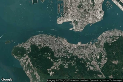Vue aérienne de Hong Kong