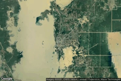 Vue aérienne de Prey Veng
