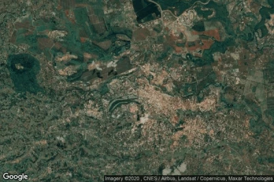 Vue aérienne de Nyeri