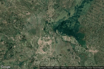 Vue aérienne de Nyahururu
