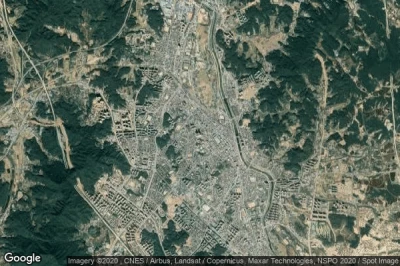 Vue aérienne de Wonju