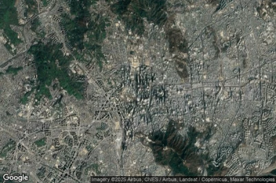 Vue aérienne de Seoul