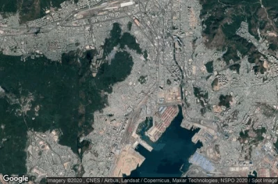 Vue aérienne de Pusan-gwangyŏksi