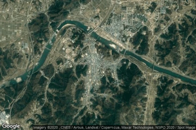 Vue aérienne de Kongju