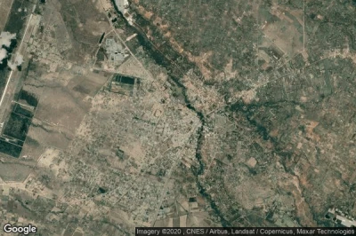 Vue aérienne de Nanyuki