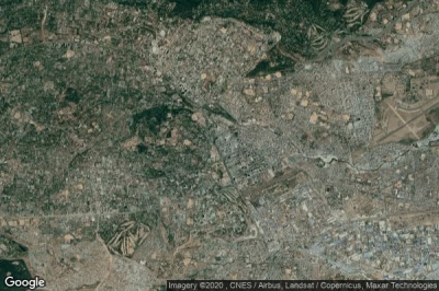 Vue aérienne de Nairobi