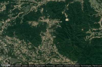 Vue aérienne de Tochigi-ken