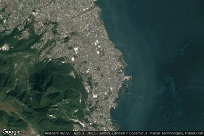 Vue aérienne de Shimabara