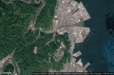 Vue aérienne de Otake