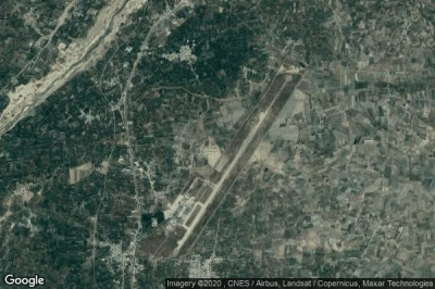 Vue aérienne de Qarālar-e Mīrzā Ḩoseynqolī