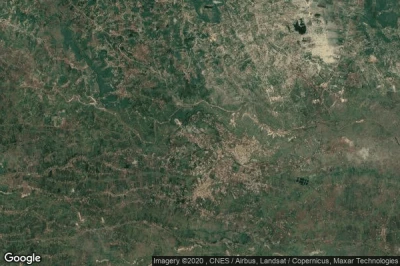 Vue aérienne de Muranga