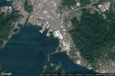 Vue aérienne de Kudamatsu
