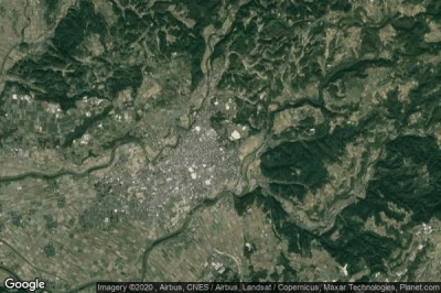 Vue aérienne de Kikuchi