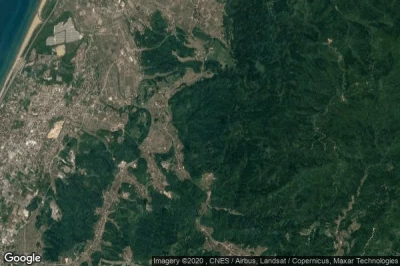 Vue aérienne de Ishikawa-ken