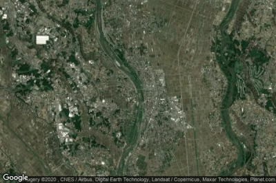 Vue aérienne de Ishige