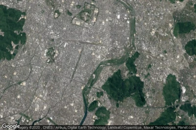 Vue aérienne de Himeji