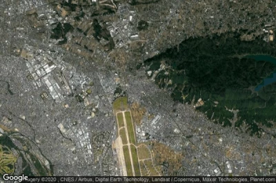 Vue aérienne de Hakonegasaki