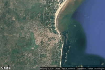 Vue aérienne de Malindi