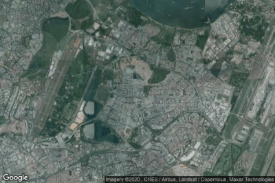 Vue aérienne de Tampines Estate